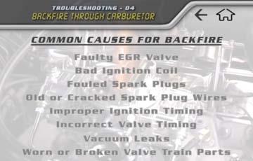 Troubleshooting - Backfire Through Carburetor - www.holleyefi.se