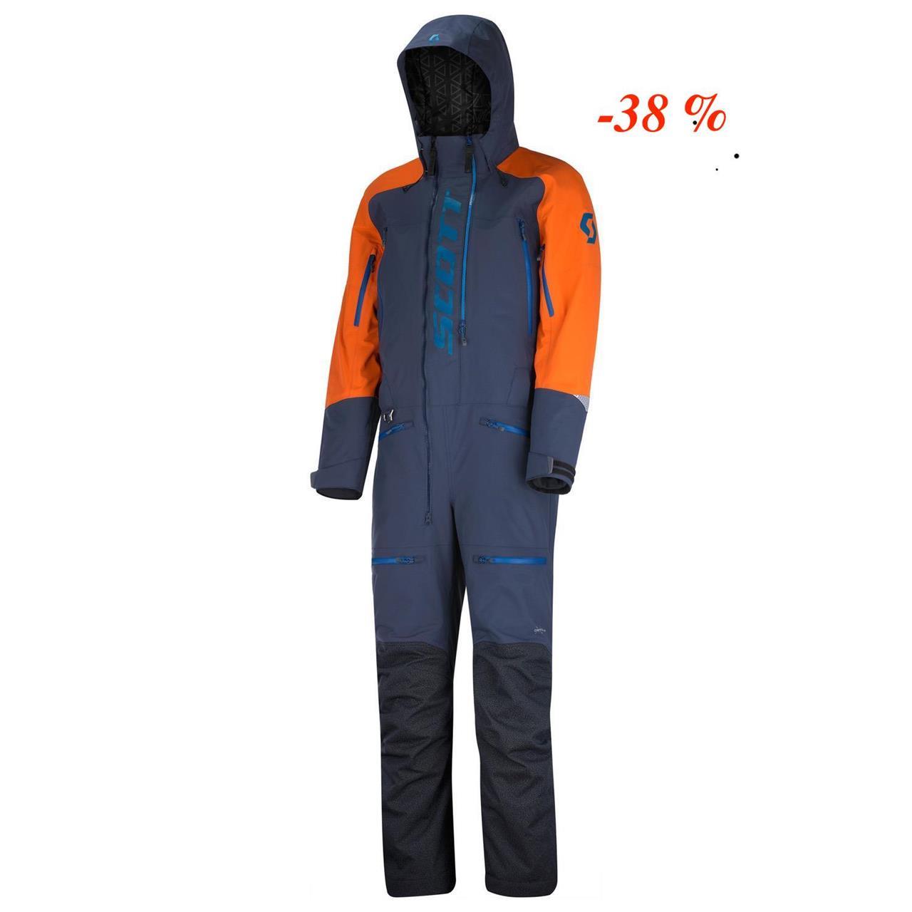 Scott Monosuit DS-S - Blå/Ora, L Toppmodell for ak