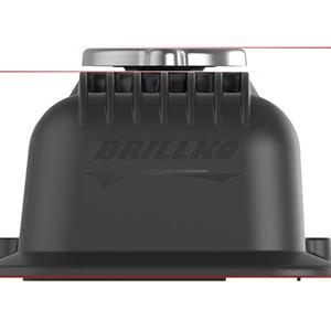 SBC MUSCLE SERIES VALVE COVERS,FINNED,GL