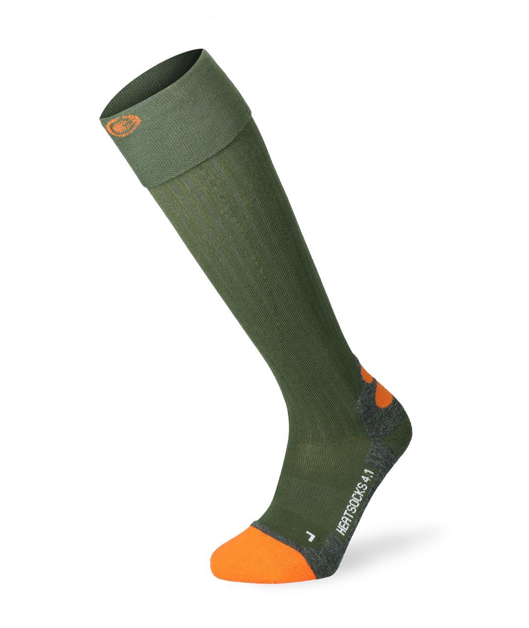 Lenz heat sock 4.1 toe cap green