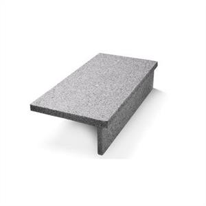 Sättsteg Granit 100x14x2,5cm Mörkgrå G654