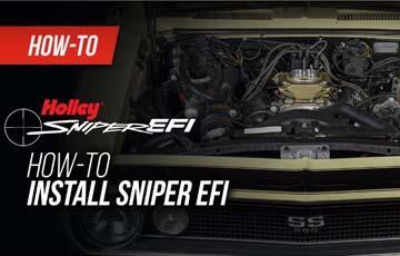 Holley How To: Install Sniper EFI - www.holleyefi.se