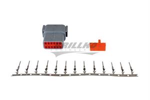 CONNECTOR KIT, 12-WY, DTM RCPT
