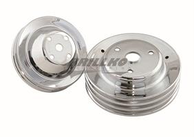 CHRM PULLEY SET SB CHEV