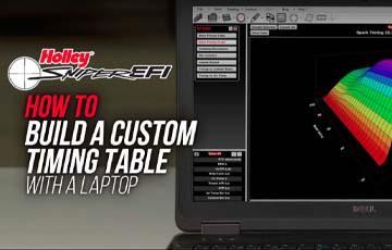 How To Build A Custom Timing Table - Sniper EFI - ww.holleyefi.se