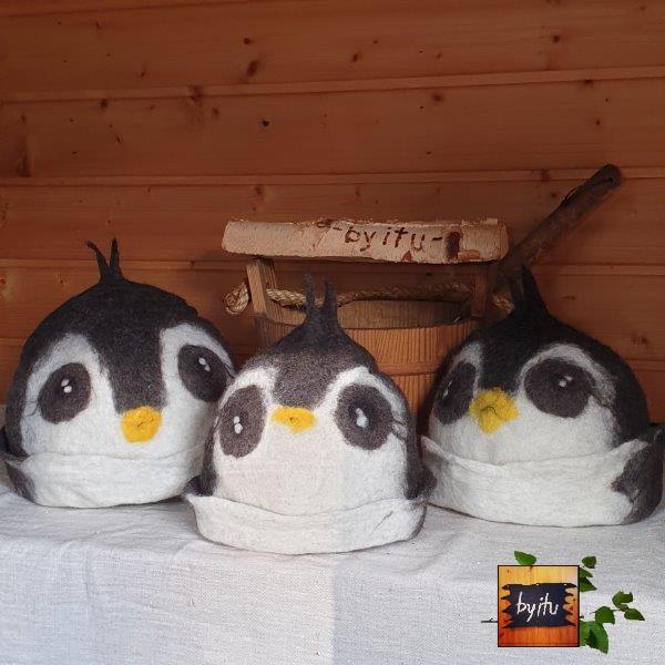 saunahattu pinqviini