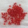 Röd genomskinlig pärla 4mm