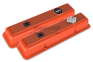 SBC MUSCLE SERIES VALVE COVERS,FINNED,FA