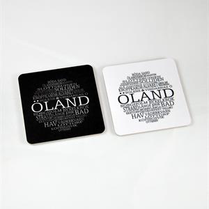 Magneter, Öland, vit/svart text