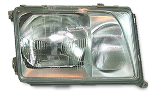 Frontlykt komplett W124 alle modeller høyre side