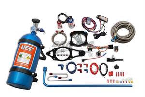 C7 CORVETTE N2O KIT,10LB,BLUE/RED