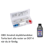 Bromsluftningsverktyg & vätska