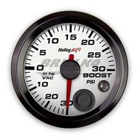2-1/16 VACUUM/BOOST GAUGE, 30INHG-30PSI,