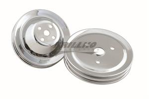 CHRM PULLEY SET SB CHEV