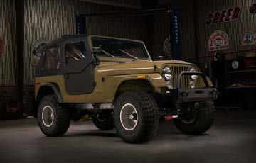 Check Out This Awesome JEEP CJ-7 V8 Conversion With A GM Gen V L83 Engine And Holley EFI