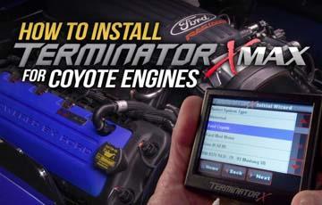 How To Install A Holley Terminator X MAX ECU On A Ford Coyote Engine