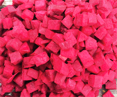 Rødbeter terning 1 kg