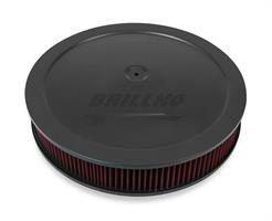 4150 DROP-BASE AIR CLEANER BLK W/ GAUZE