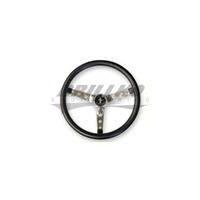 1965-73 FORD MUSTANG - "GRANT" BLACK STR WHEEL