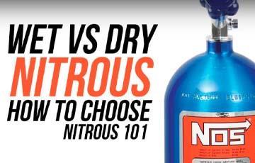 Wet vs Dry Nitrous - How To Choose - Nitrous 101 - www.holleyefi.se