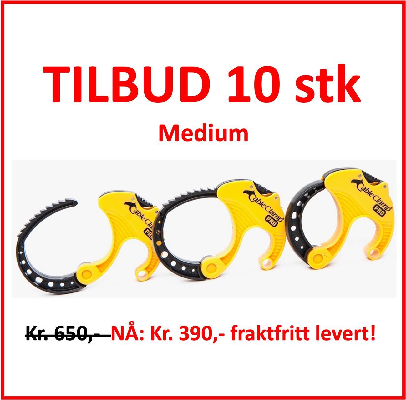 Tilbud 10 pk Medium