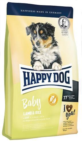 Happy Dog Baby Lamm & Ris. fr 4 v. 4 kg. 