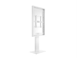 M Pro Series - Kiosk 65" Enclosure White