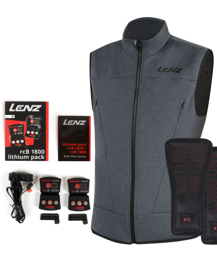 Lenz Heat vest 2.0 Men + rcB 1800, stl S