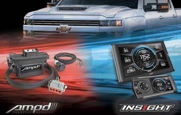 Edge L5P Duramax Insight Monitor and AMP'D Throttle Booster - www.holleyefi.se