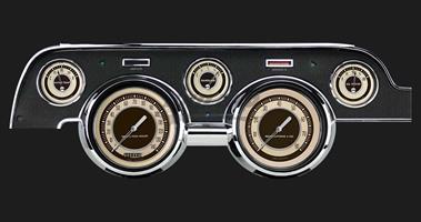 67-68 FORD MUSTANG - NOSTALGIA VT - 5 GAUGE