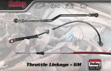 Attaching Early GM Throttle Linkage To Holley Carbs - www.holleyefi.se