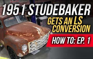 How To Install a Sniper EFI Fabricated Intake - EP 1: -51 Studebaker Truck LS ... - www.holleyefi.se