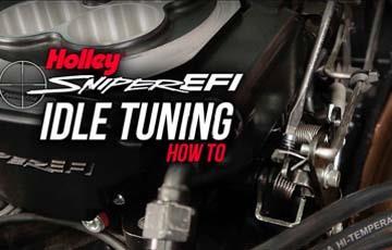 Sniper EFI Idle Tuning - www.holleyefi.se