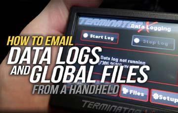 How To Email Datalogs And Global Files For Holley EFI And Terminator X - www.holleyefi.se