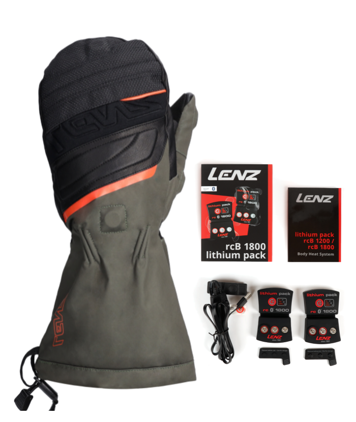 Lenz Heat glove 1.0 fc hunting + rcB 1800, XS