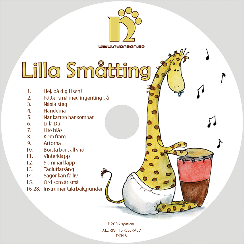 Lilla Småtting CD/Digital musik