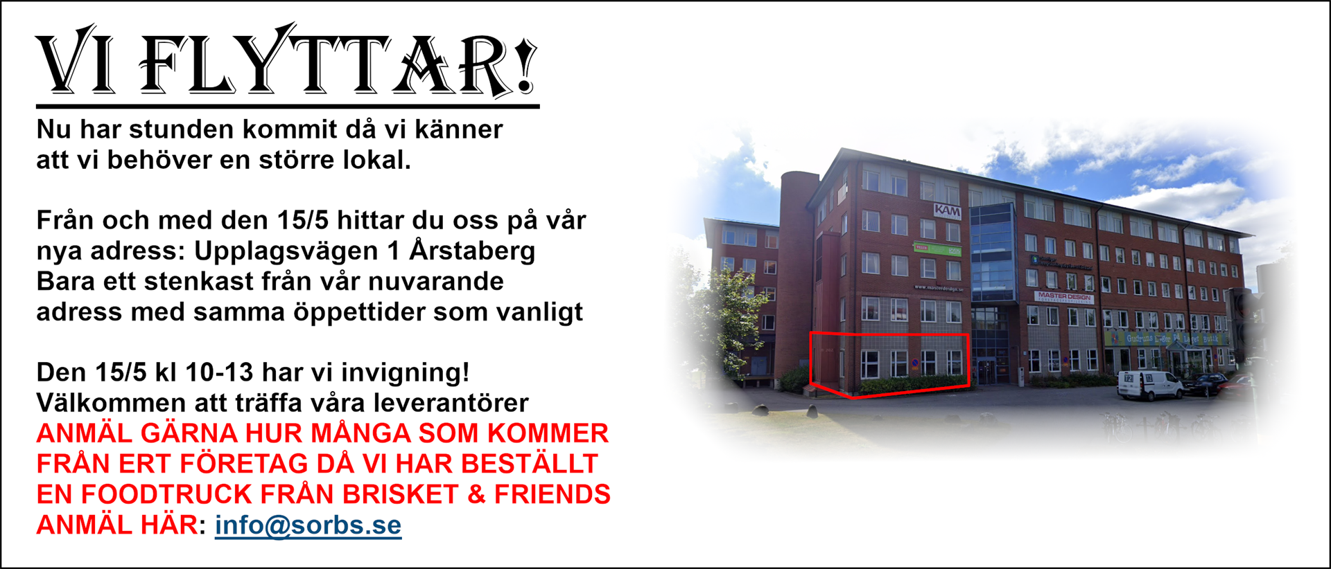 Nu har vi Öppnat