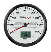4-1/2 SPEEDOMETER, 0-160 MPH, CAN, WHITE