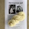 Hermannas sjal paket vit 100%ull