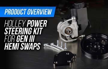 Holley Low-Pressure Power Steering Pumps for Gen III Hemi Swap Vehicles - www.holleyefi.se