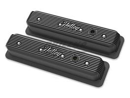 SBC VALVE COVERS CENTER-BOLT FINNED NON-