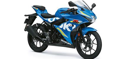 GSX-R125 BLÅ 