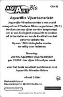 AquartBio Vijverbacteriën Bib 3 liter 