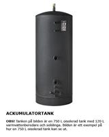 Acktank 1000L/120 oisol strömsnäs