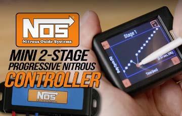 How to Control 2 stages of Nitrous with the NOS Mini 2 Stage Nitrous Controller - www.holleyefi.se