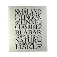 Disktrasa, Småland, grå/svart text