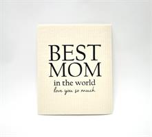 Disktrasa, Best Mom, vit/svart text