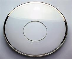 Glassmansjett med sølvkant, medium 7cm