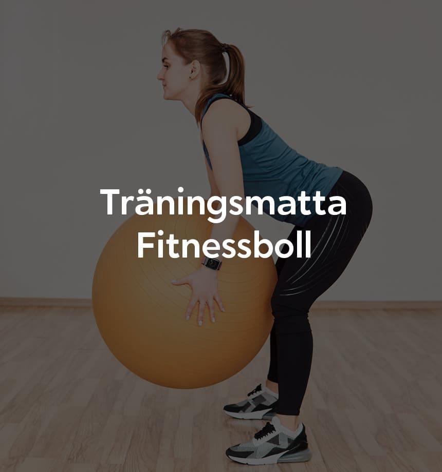 GymDoktorn Gymshop Träningsmatta Fitnessboll