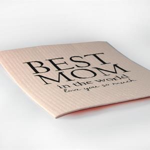 Disktrasa, Best Mom, rosa/svart text